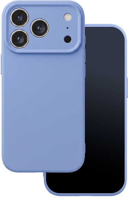 Калъф за Apple iPhone 18 Pro / 17 Pro, OEM, Силикон, Син