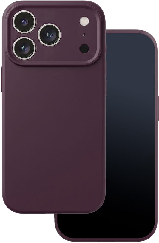 Калъф за Apple iPhone 18 Pro Max / 17 Pro Max, OEM, Силикон, Бордо