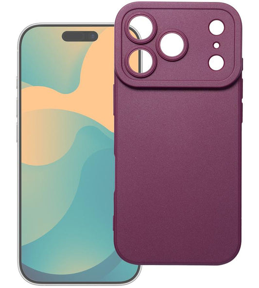 Калъф за Apple iPhone 18 Pro Max / 17 Pro Max, OEM, Matt 2.0, цвят бордо
