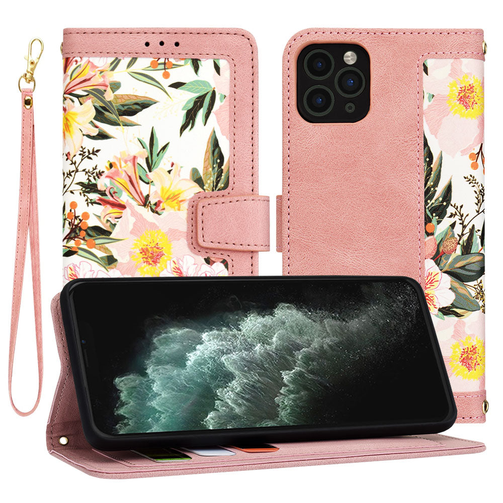 Калъф за Apple iPhone 11 Pro Max, Techsuit, FlipCraft, Розов