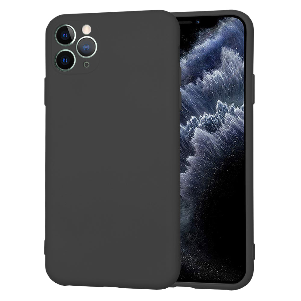 Калъф за Apple iPhone 11 Pro Max, Techsuit, SoftFlex, Черен