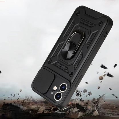 Калъф за Apple iPhone 11, Techsuit, CamShield, Черен
