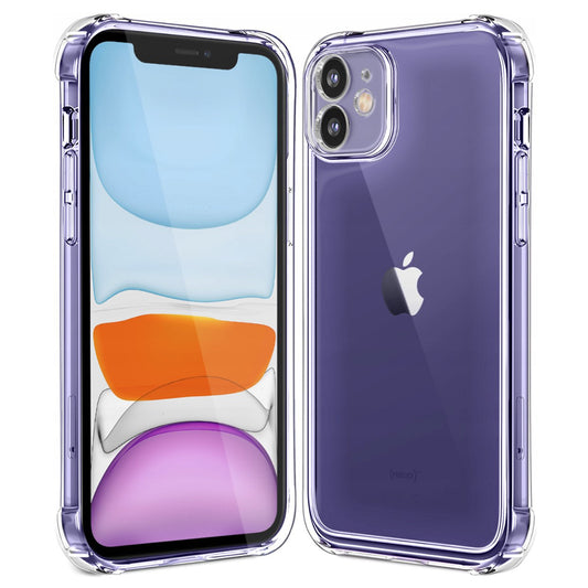 Калъф за Apple iPhone 11, Techsuit, Shockproof Clear, Прозрачен