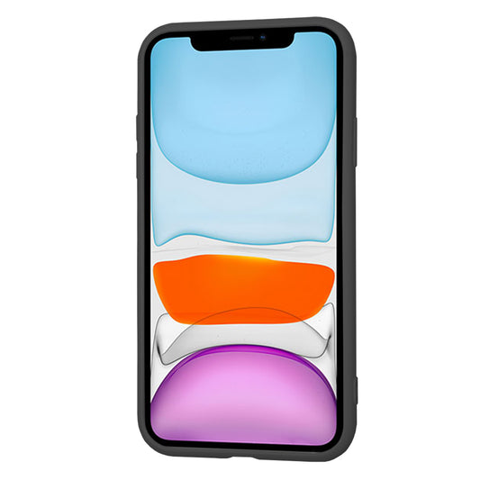 Калъф за Apple iPhone 11, Techsuit, SoftFlex, Черен