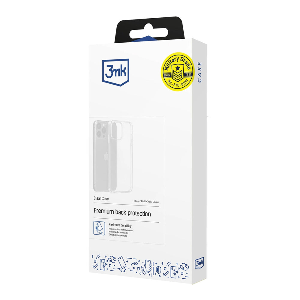 Калъф за Apple iPhone 12 / 12 Pro, 3MK, Прозрачен