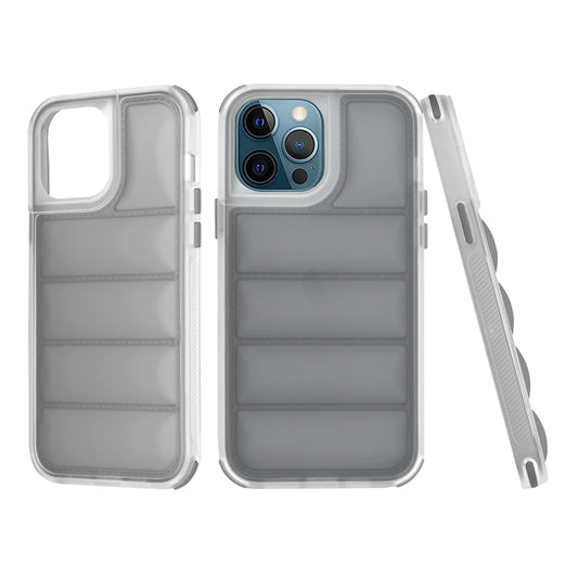 Калъф за Apple iPhone 12 Pro Max, Techsuit, Wave Shield, Черен