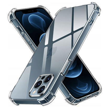 Калъф за Apple iPhone 12 Pro, Techsuit, Shockproof Clear, Прозрачен