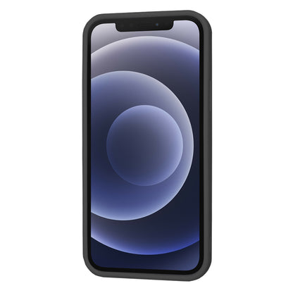 Калъф за Apple iPhone 12, Techsuit, SoftFlex, Черен