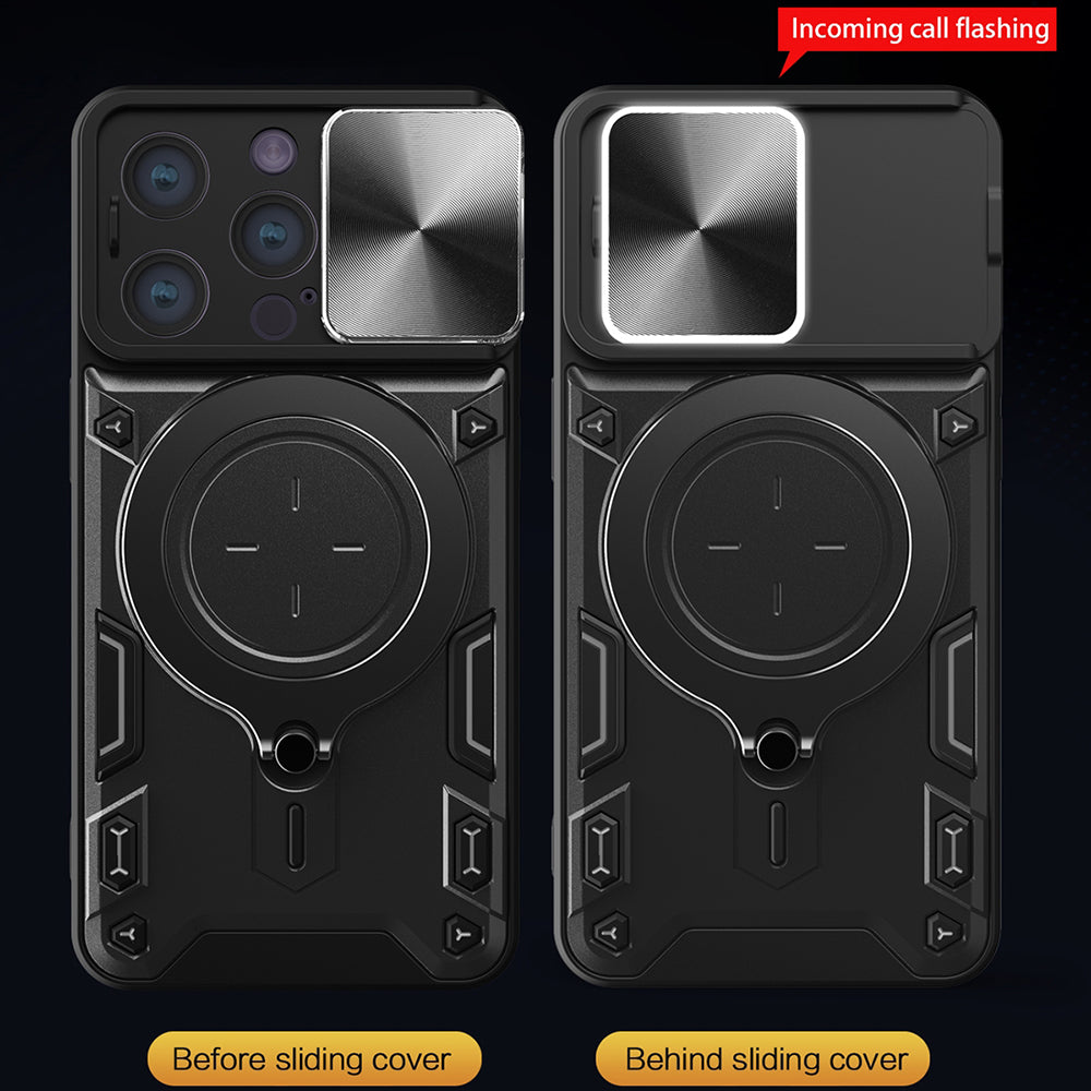 Калъф за Apple iPhone 13 Pro, Techsuit, CamGuard Pro, Червен