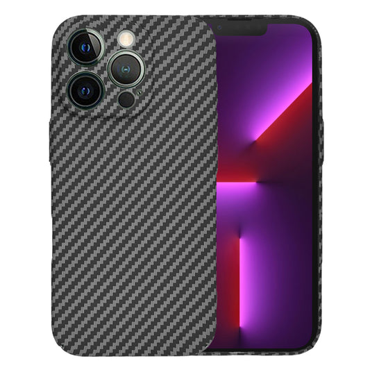 Калъф за Apple iPhone 13 Pro, Techsuit, Carbonite FiberShell, Черен