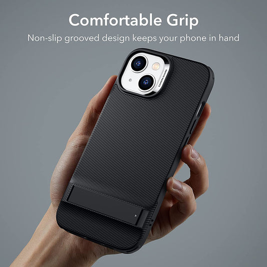 Калъф за Apple iPhone 14 Plus, ESR, Air Shield Boost Kickstand, Черен