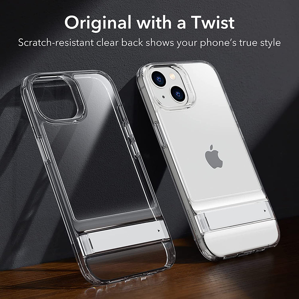 Калъф за Apple iPhone 14 Plus, ESR, Air Shield Boost Kickstand, Прозрачен