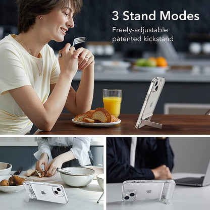 Калъф за Apple iPhone 14 Plus, ESR, Air Shield Boost Kickstand, Прозрачен
