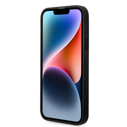 Калъф за Apple iPhone 14 Plus, Karl Lagerfeld, Monogram Stripe, Сив