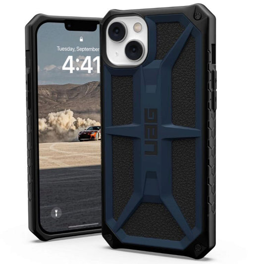 Калъф за Apple iPhone 14 Plus, Urban Armor Gear, Monarch Kevlar, Тъмносин