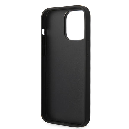 Калъф за Apple iPhone 14 Pro Max, Karl Lagerfeld, Glitter Flakes Ikonik Karl, Сребрист