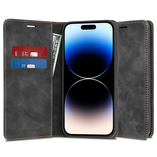 Калъф за Apple iPhone 14 Pro, Techsuit, Confy, Черен