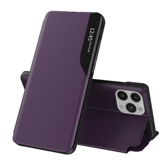Калъф за Apple iPhone 14 Pro, Techsuit, eFold, лилав