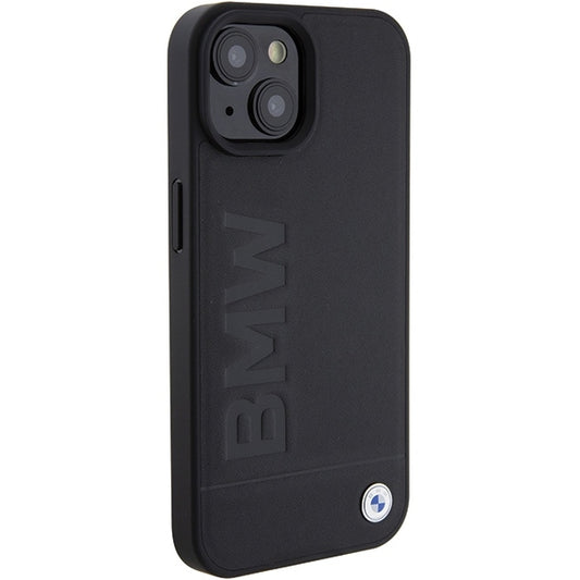 Калъф за Apple iPhone 15 Plus, BMW, Natural Hot Stamp, Черен