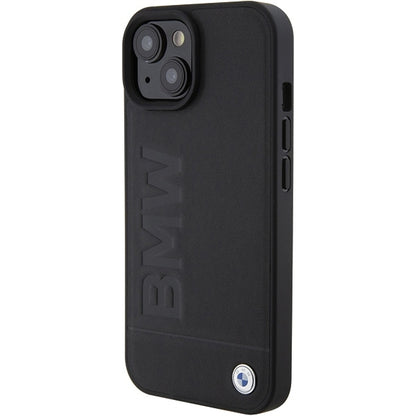Калъф за Apple iPhone 15 Plus, BMW, Natural Hot Stamp, Черен