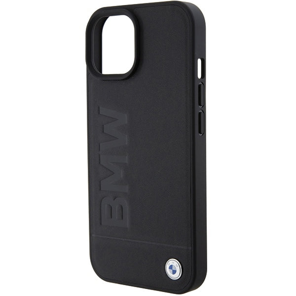 Калъф за Apple iPhone 15 Plus, BMW, Natural Hot Stamp, Черен