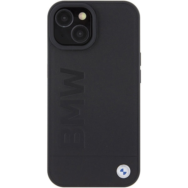 Калъф за Apple iPhone 15 Plus, BMW, Natural Hot Stamp, Черен