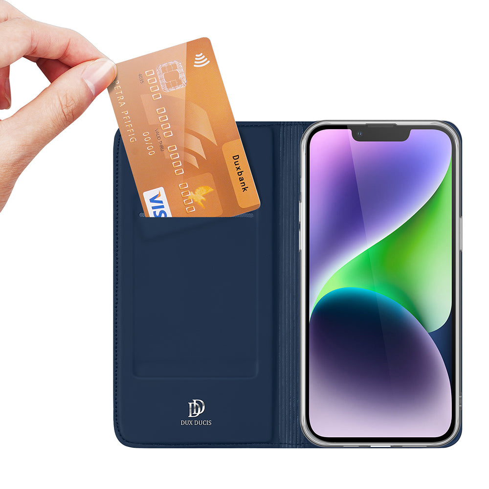 Калъф за Apple iPhone 15 Plus, DUX DUCIS, Skin Pro, Черен