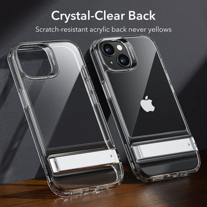 Калъф за Apple iPhone 15 Plus, ESR, Air Shield Boost Kickstand, Прозрачен