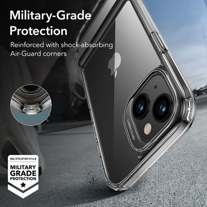 Калъф за Apple iPhone 15 Plus, ESR, Air Shield Boost Kickstand, Прозрачен
