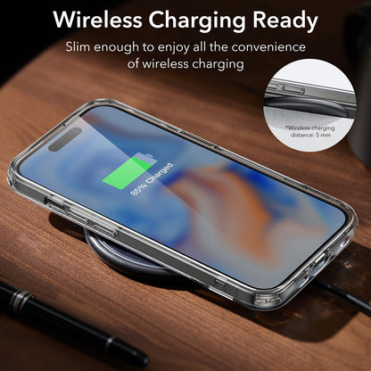Калъф за Apple iPhone 15 Plus, ESR, Air Shield Boost Kickstand, Прозрачен