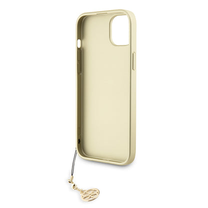 Калъф за Apple iPhone 15 Plus, Guess, 4G Charm, Сив
