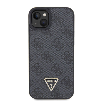 Калъф за Apple iPhone 15 Plus, Guess, Crossbody 4G Metal Logo, Черен