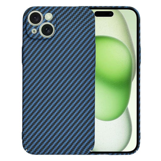 Калъф за Apple iPhone 15 Plus, Techsuit, Carbonite FiberShell, Тюркоаз