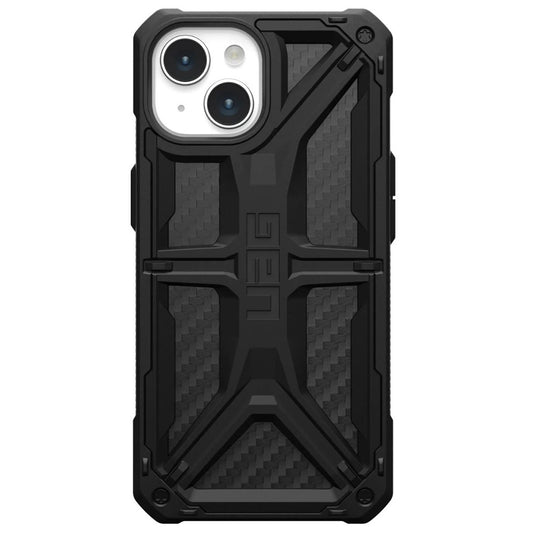 Калъф за Apple iPhone 15 Plus, Urban Armor Gear, Monarch Carbon, Черен