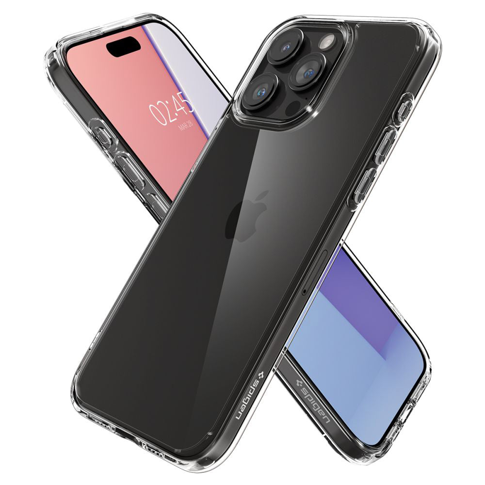 Калъф за Apple iPhone 15 Pro Max, Spigen, Ultra Hybrid, Прозрачен