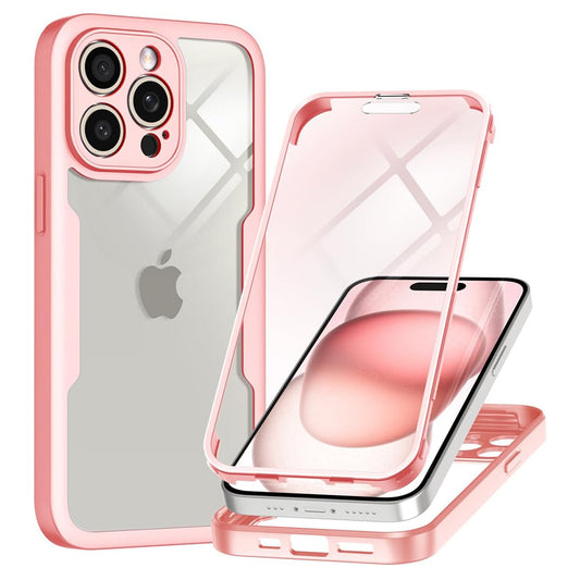 Калъф за Apple iPhone 15 Pro Max, Techsuit, ColorVerse 360, Розов