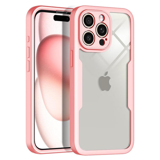 Калъф за Apple iPhone 15 Pro Max, Techsuit, ColorVerse 360, Розов