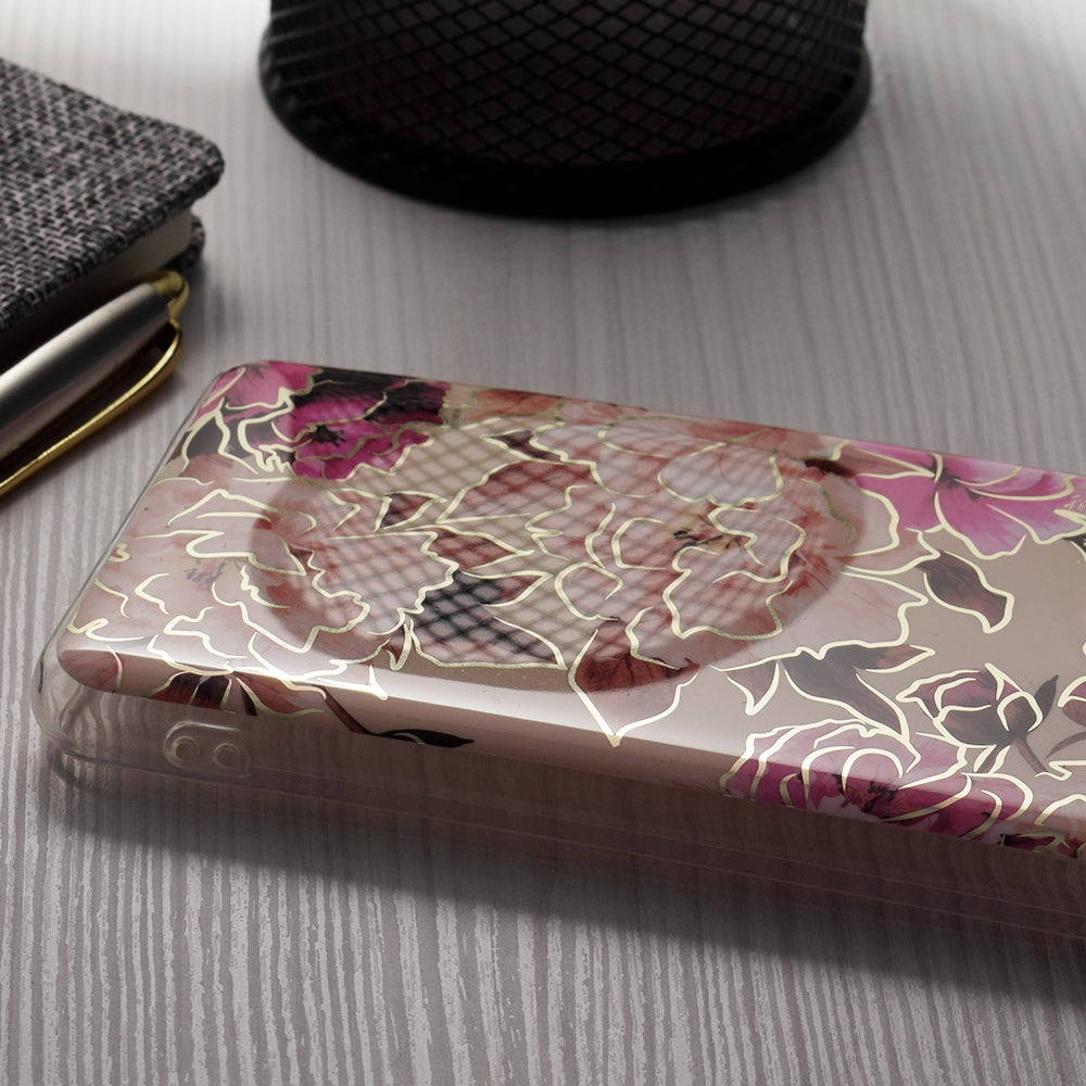 Калъф за Apple iPhone 15 Pro Max, Techsuit, Marble, Бежов