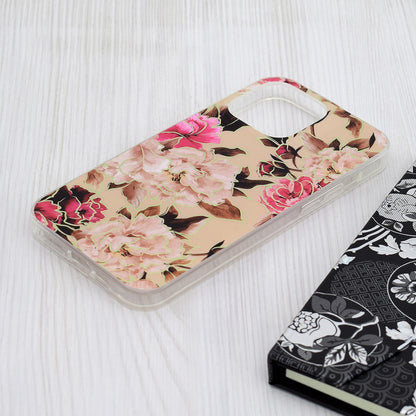 Калъф за Apple iPhone 15 Pro Max, Techsuit, Marble, Бежов