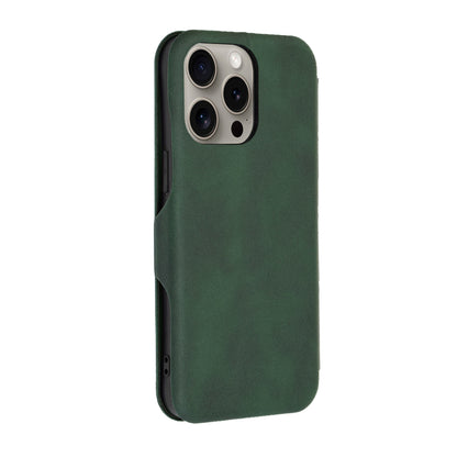 Калъф за Apple iPhone 15 Pro Max, Techsuit, Safe Wallet Plus, Зелен