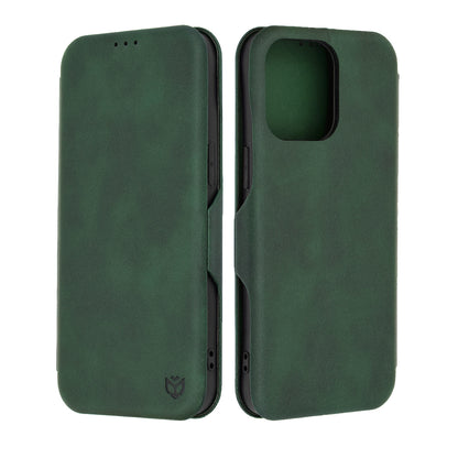 Калъф за Apple iPhone 15 Pro Max, Techsuit, Safe Wallet Plus, Зелен