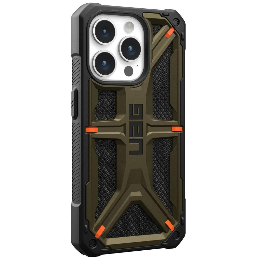 Калъф за Apple iPhone 15 Pro Max, Urban Armor Gear, Monarch Kevlar, Зелен
