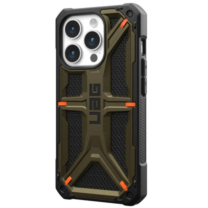 Калъф за Apple iPhone 15 Pro Max, Urban Armor Gear, Monarch Kevlar, Зелен