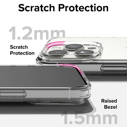 Калъф за Apple iPhone 15 Pro, Ringke, Fusion, Прозрачен