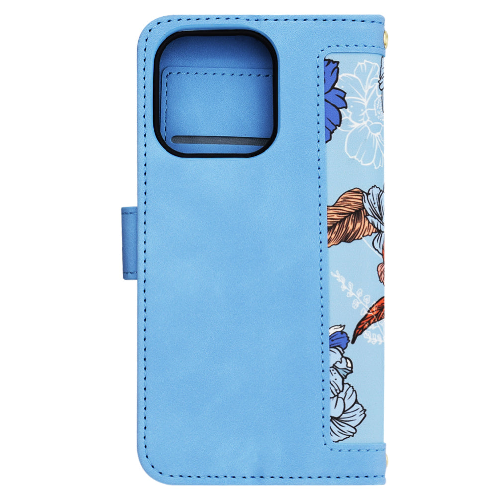 Калъф за Apple iPhone 15 Pro, Techsuit, FlipCraft, Bleu