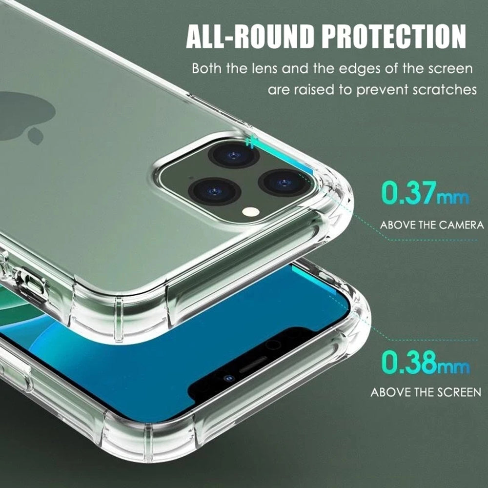 Калъф за Apple iPhone 15 Pro, Techsuit, Shockproof Clear, Прозрачен