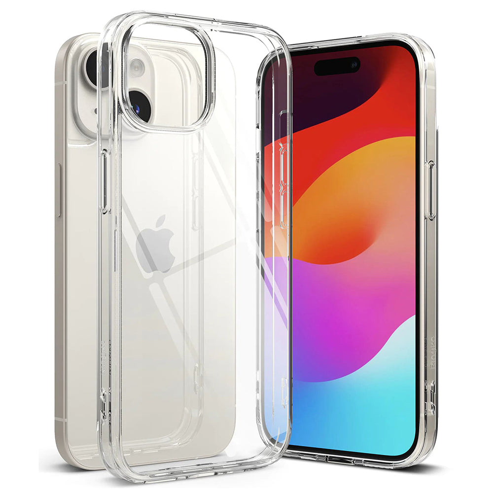 Калъф за Apple iPhone 15, Ringke, Fusion, Прозрачен