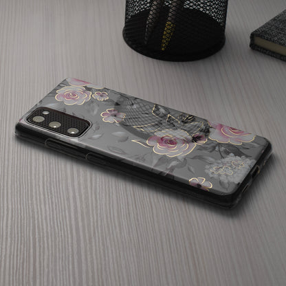 Калъф за Apple iPhone 15, Techsuit, Marble, Сив