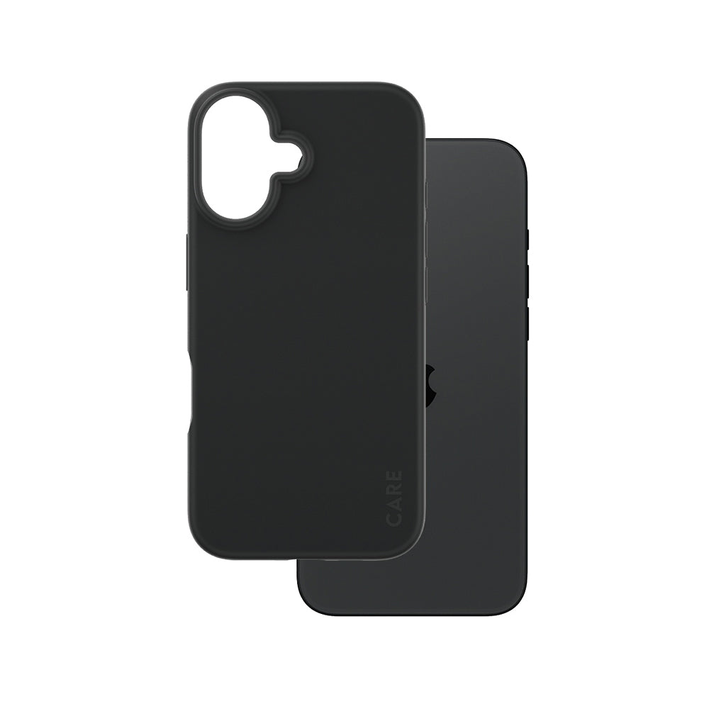 Калъф за Apple iPhone 16, PanzerGlass, Care Fashionable, Черен