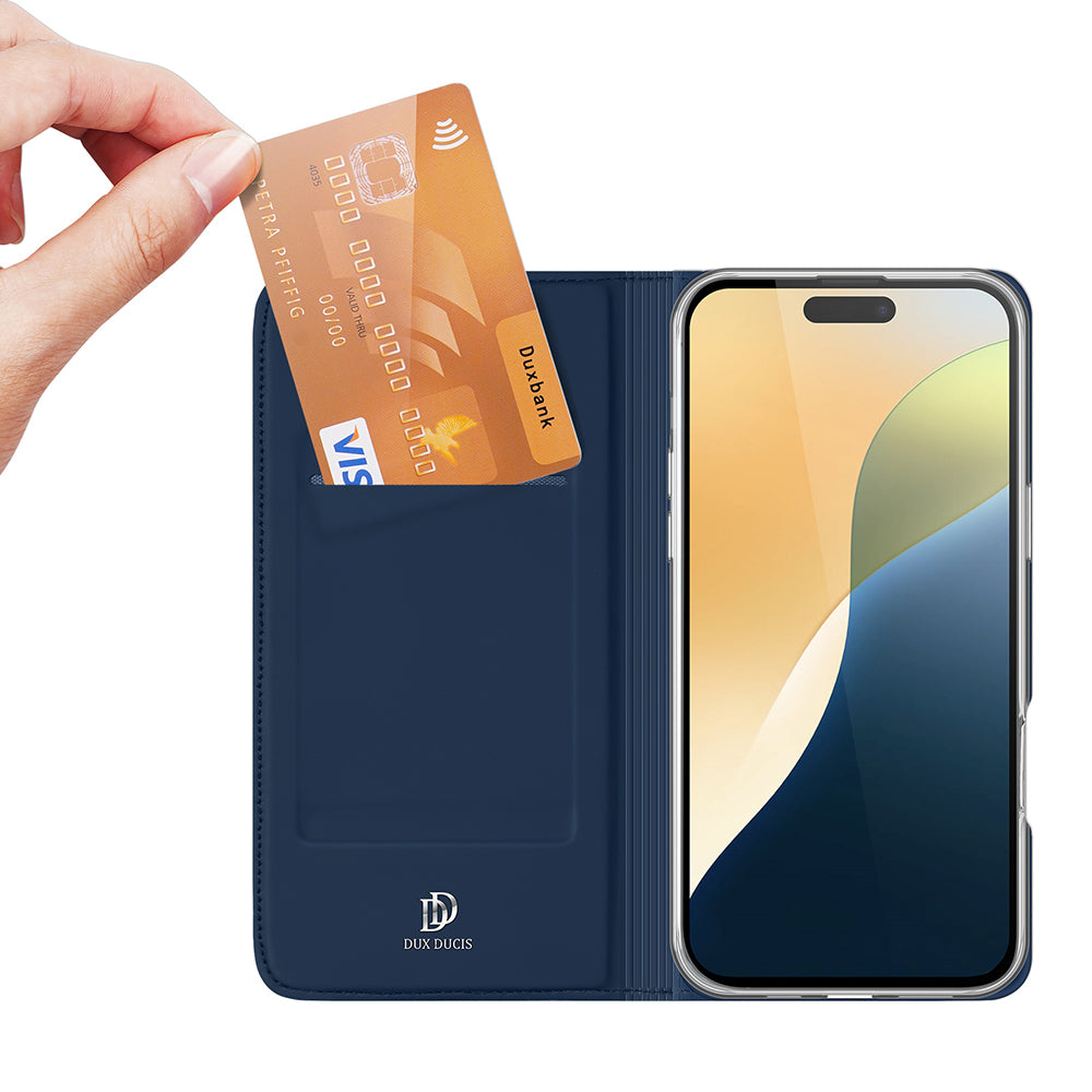 Калъф за Apple iPhone 16 Plus, DUX DUCIS, Skin Pro, Черен